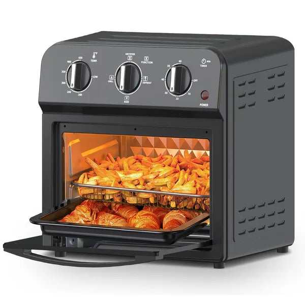 13QT Air Fryer Toaster Oven Combo (360° Hot Air)