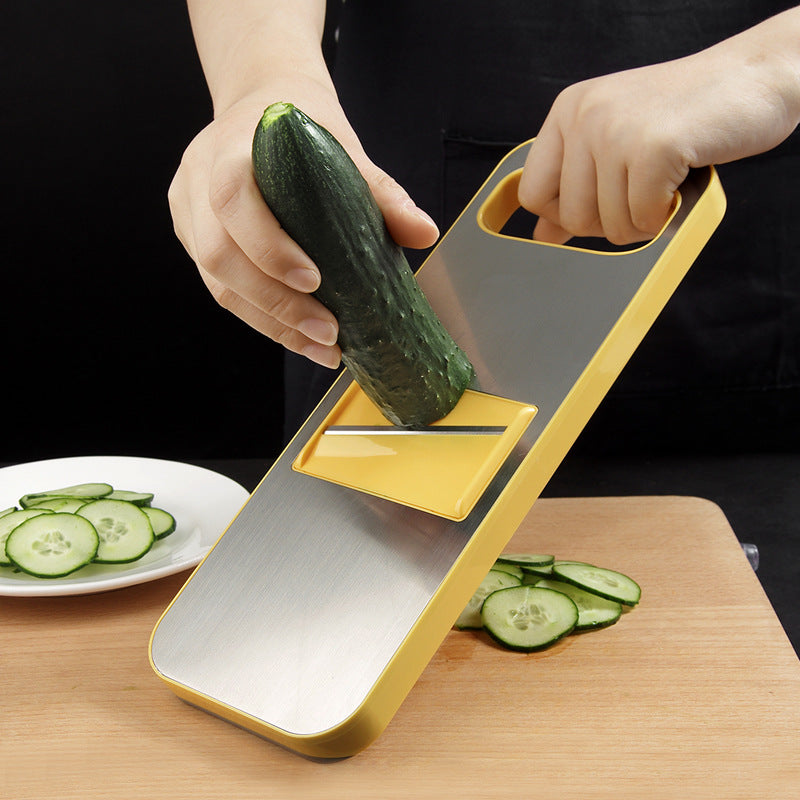 5-Piece Vegetable Grater & Slicer Set β Multi-Function Kitchen Tool with Stainless Steel Blades