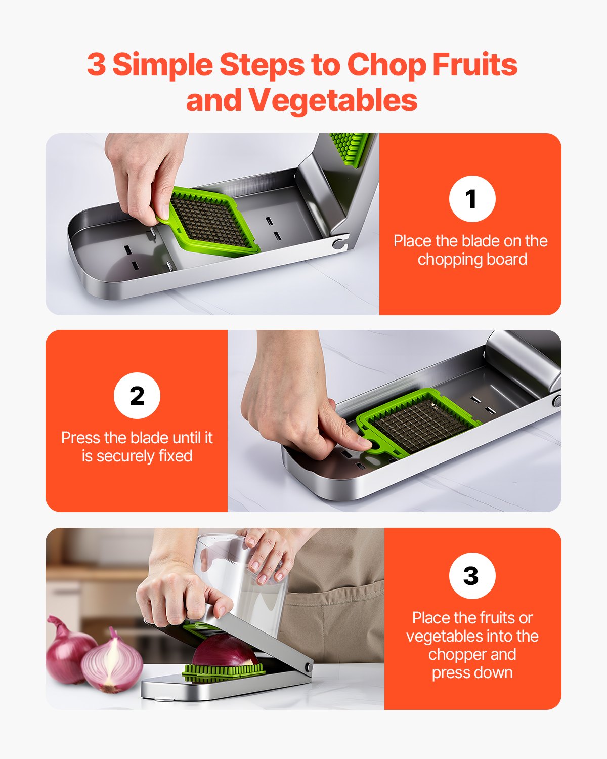 Multi-Function Vegetable Chopper & Food Dicer