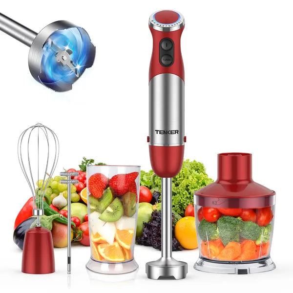 TENKER 5-in-1 Hand Blender Set (1000W Power)