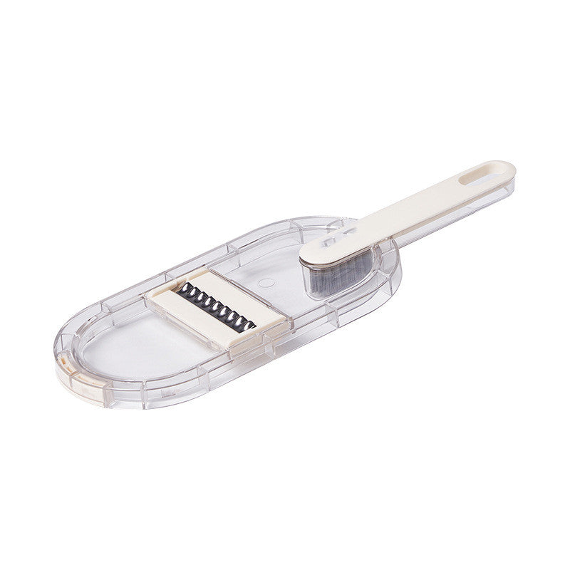 3-Blade Vegetable Chopper & Slicer – Multi-Function Cutter with Storage Container