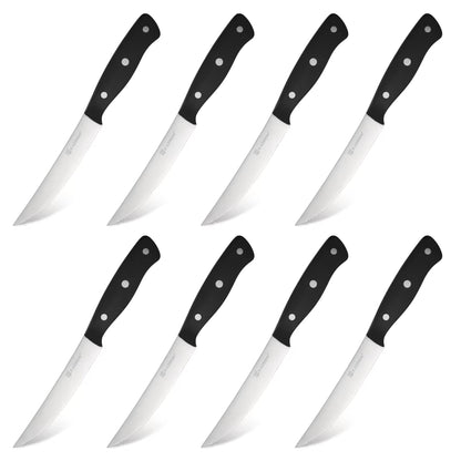 KATISUN 8-Piece Carbon Steel Knife Set