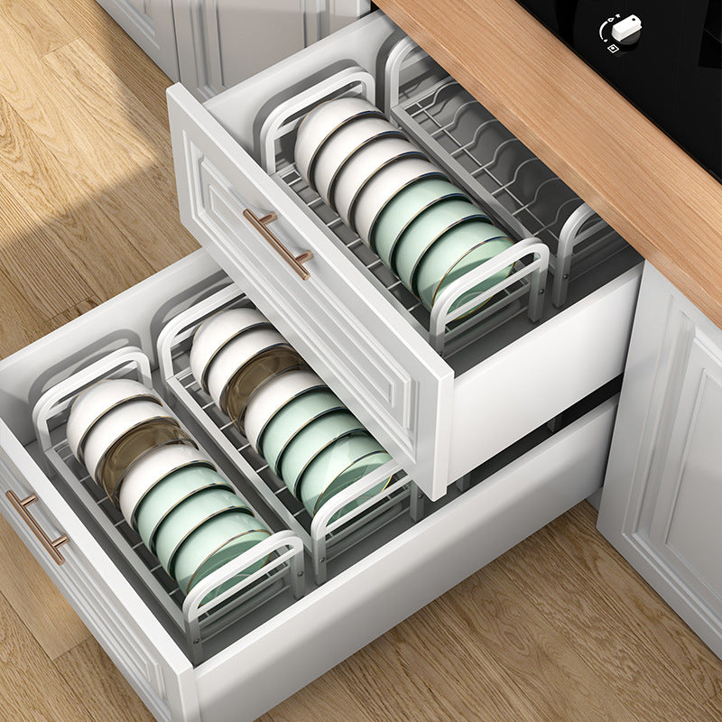 2-Tier Dish Drying Rack with Chopstick Holder & Hooks – Space-Saving Kitchen Organizer