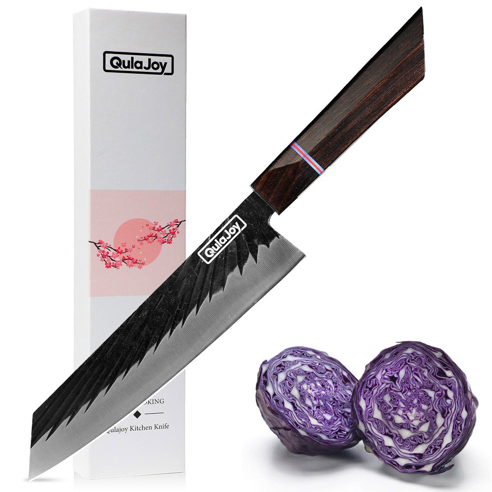Qulajoy 8” Japanese Chef Knife (440C High Carbon Steel)