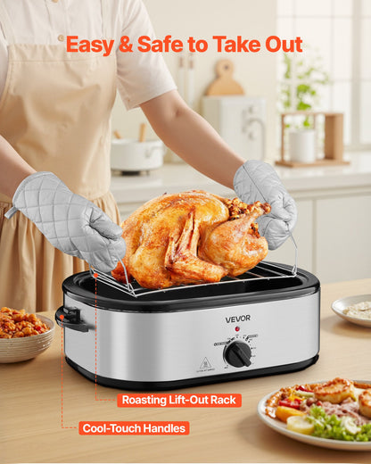 VEVOR 20QT Electric Roaster Oven (Family Size)