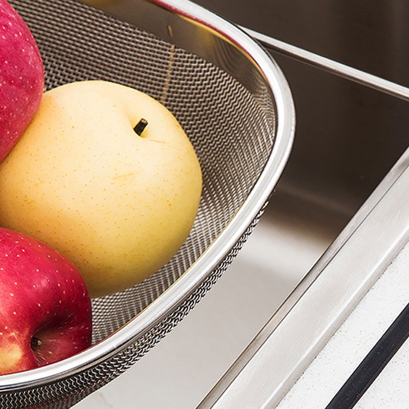 Simple Stainless Steel Drain Rack Sink