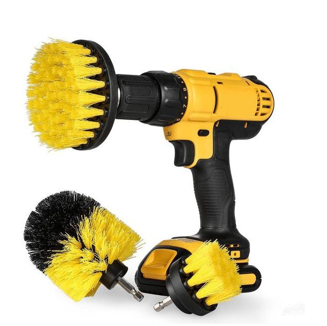 Electric Drill Cleaning Brush Attachment – Power Scrubber for Bathroom, Kitchen & Car