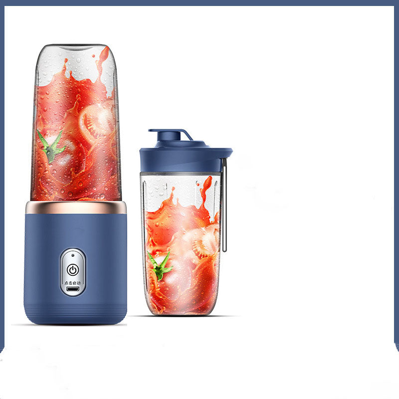 Portable Blender Juicer – USB Rechargeable Smoothie Maker (700ml High-Power Travel Blender)