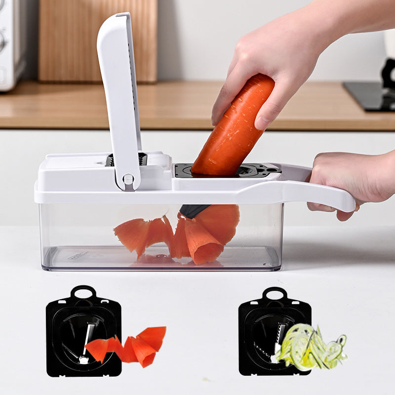 Multi-Function Vegetable Slicer Set (15–26 Pieces) – All-in-One Kitchen Cutting System