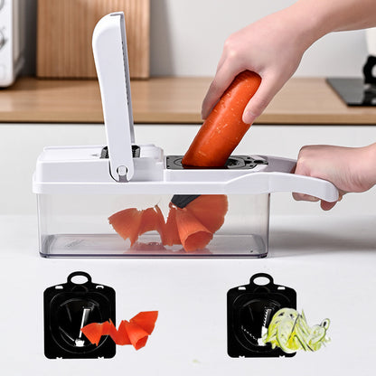 Multi-Function Vegetable Slicer Set (15–26 Pieces) – All-in-One Kitchen Cutting System