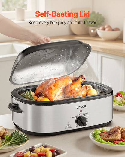 VEVOR 20QT Electric Roaster Oven (Family Size)