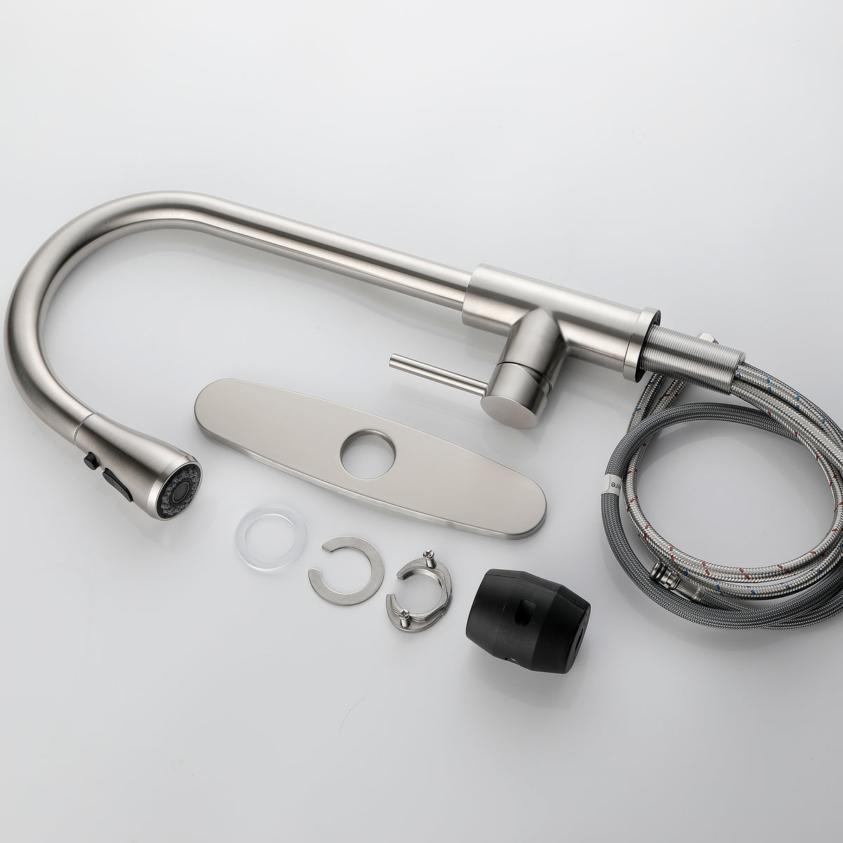 Modern Pull-Down Kitchen Faucet (360° Swivel)