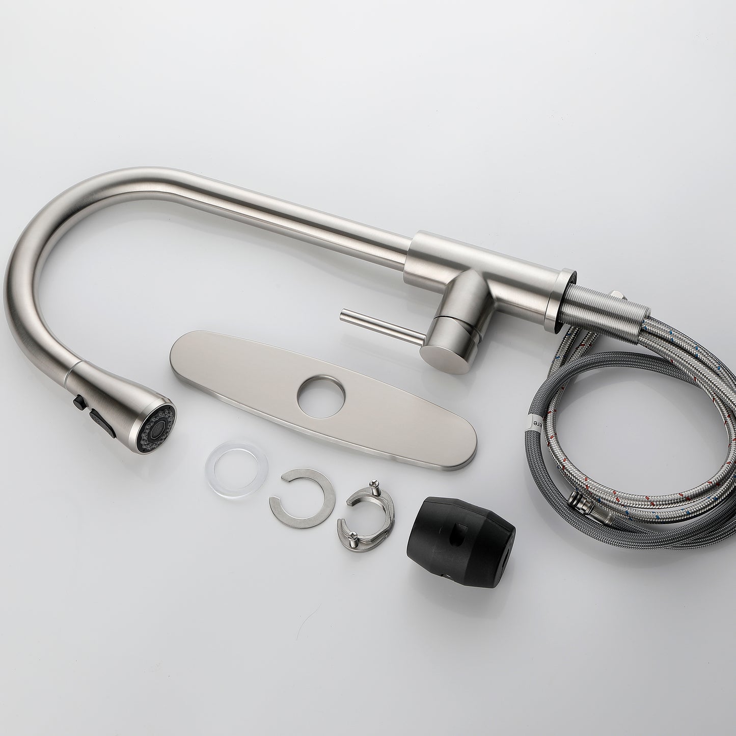 Modern Pull-Down Kitchen Faucet (360° Swivel)