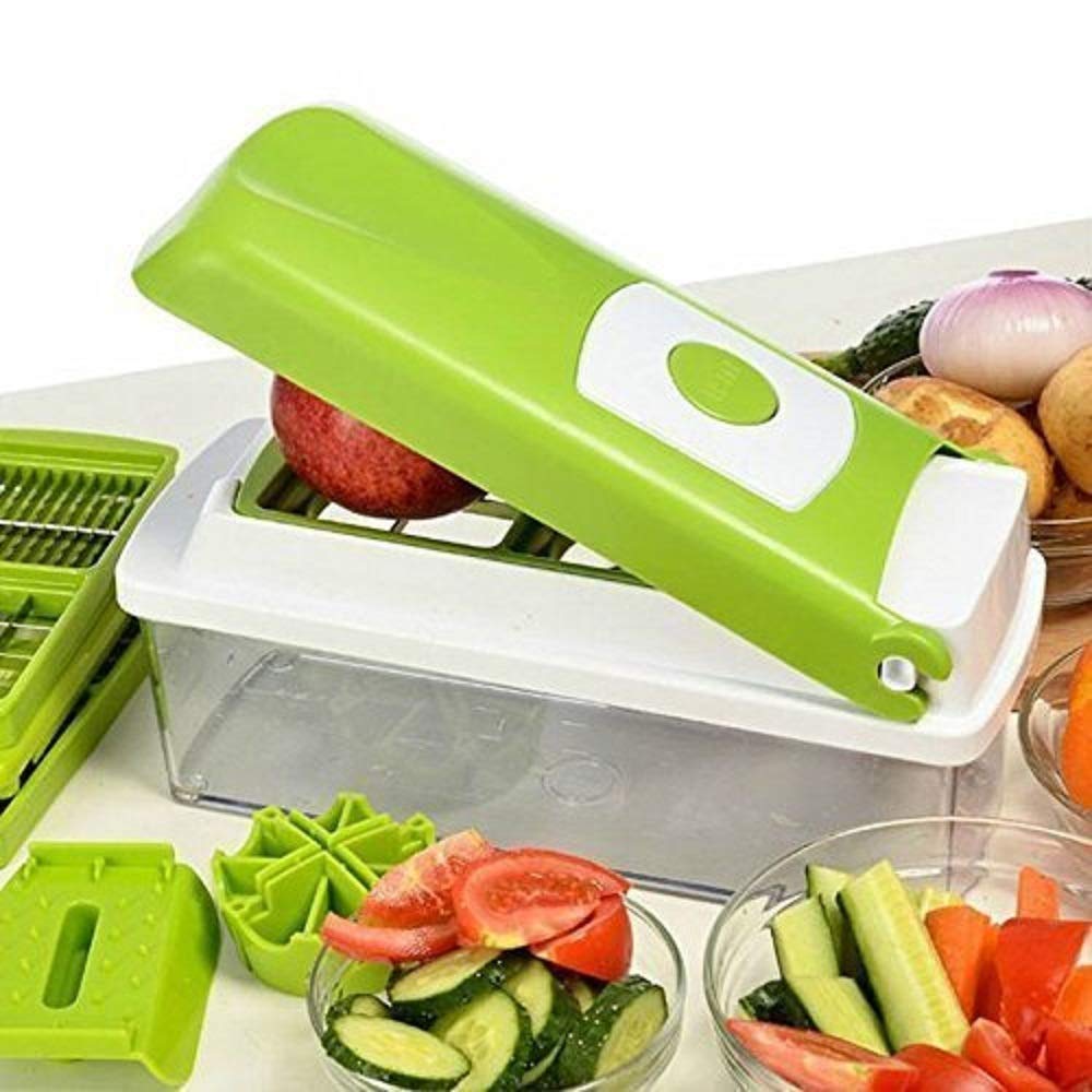 All-in-One Manual Food Chopper – Multi-Function Vegetable, Fruit & Meat Cutter
