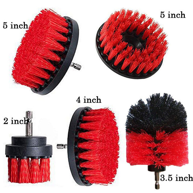 Electric Drill Cleaning Brush Attachment – Power Scrubber for Bathroom, Kitchen & Car