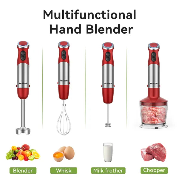 TENKER 5-in-1 Hand Blender Set (1000W Power)