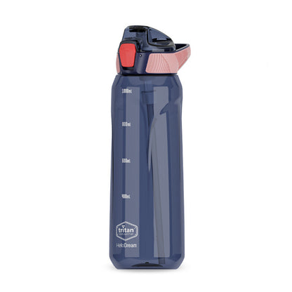 1000ml Sports Tritan Water Bottle with Straw