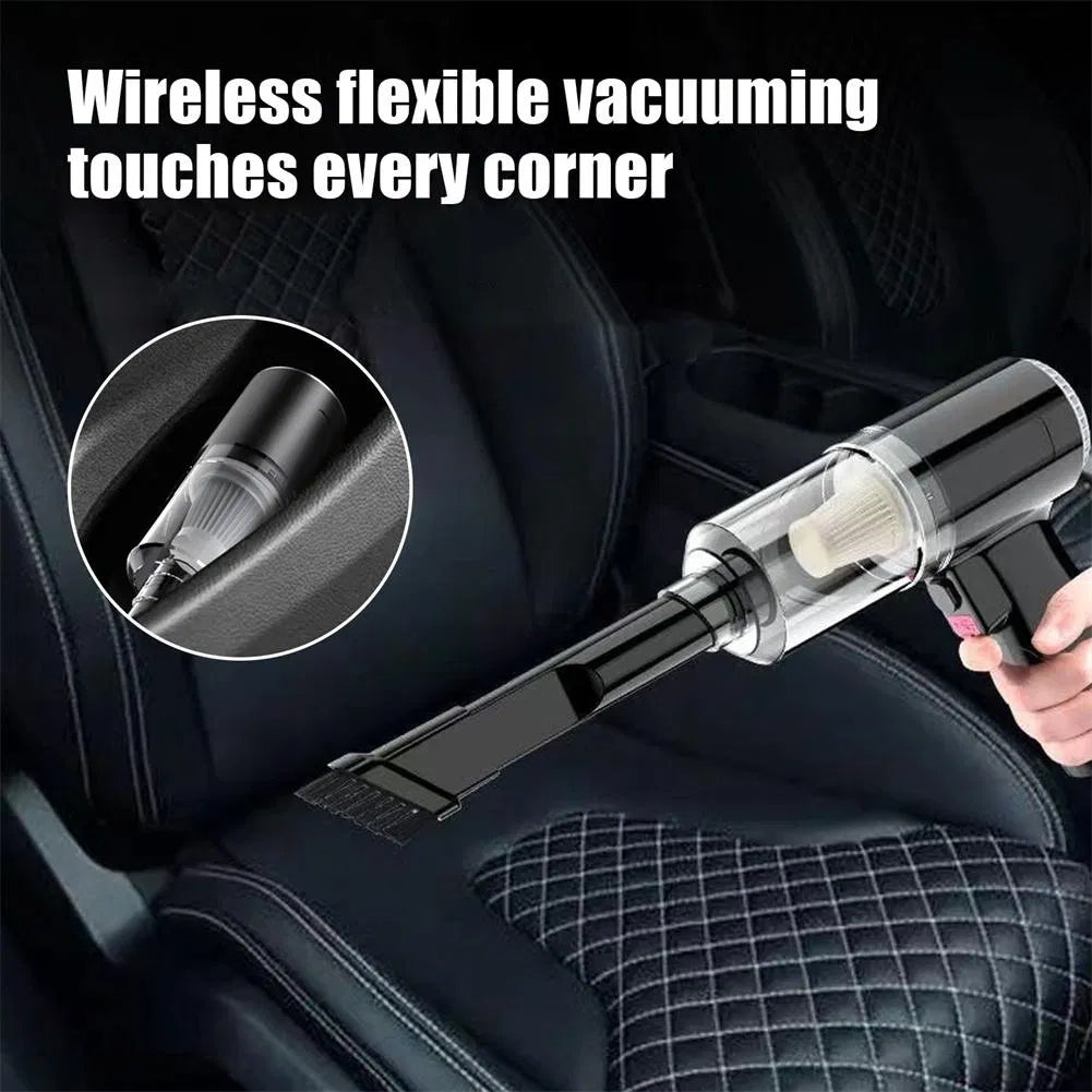120W Cordless Handheld Vacuum Cleaner – Portable Mini Car & Home Cleaner (Wireless & Powerful Suction)