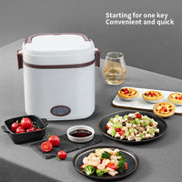 Electric Lunch Box – Portable Food Warmer with Stainless Steel Container (1.2L)