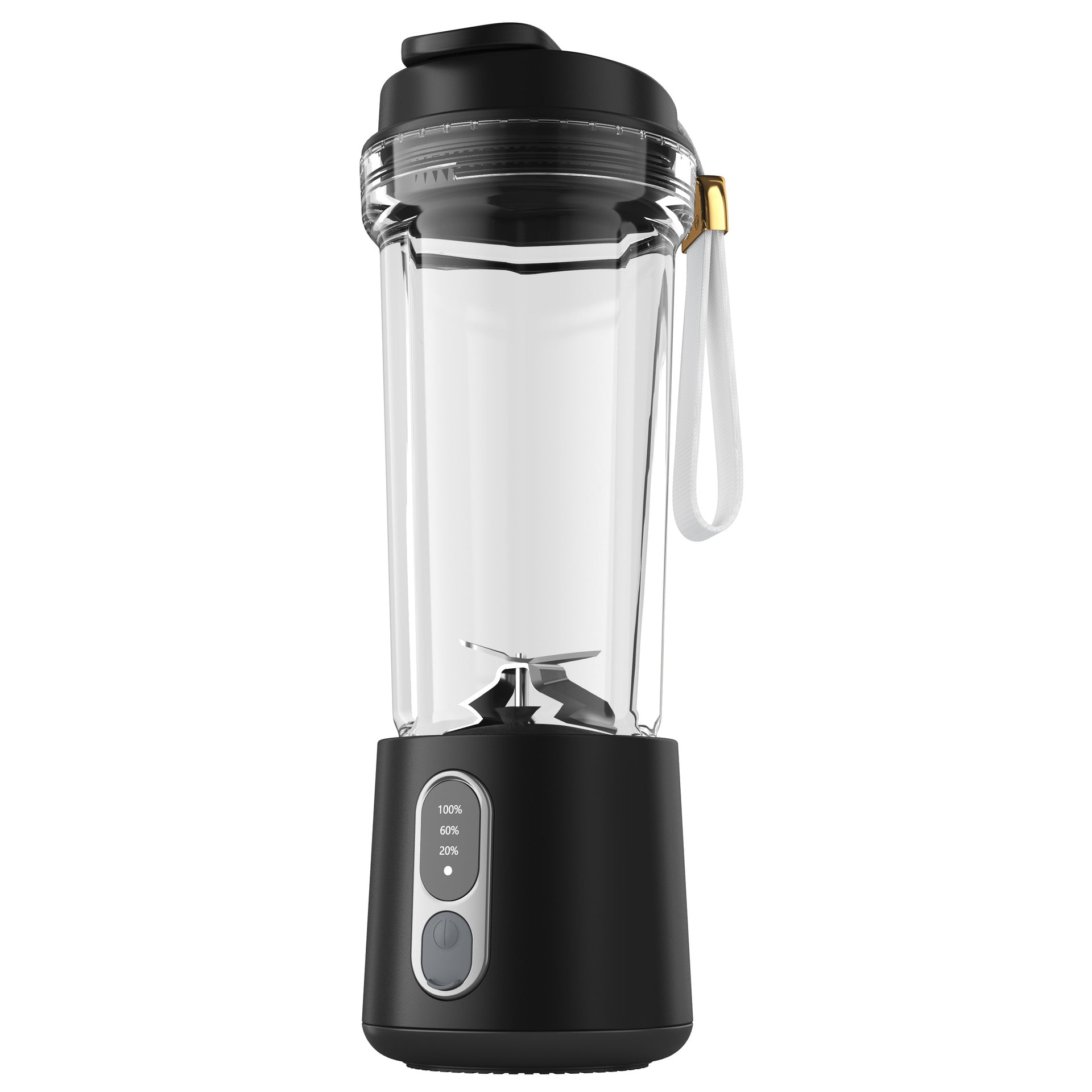 Portable USB Blender – 500ml Rechargeable Smoothie Maker with Straw (300W)