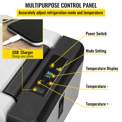 12V Car Freezer – Fast Cooling, Compact & Portable