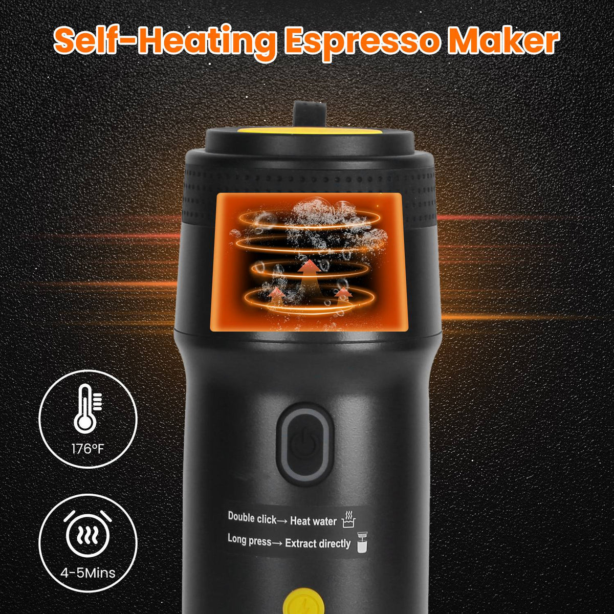 Portable Espresso Coffee Maker – Brew Anywhere, Anytime