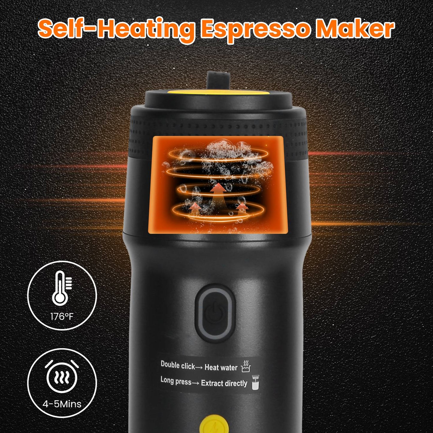 Portable Espresso Coffee Maker – Brew Anywhere, Anytime