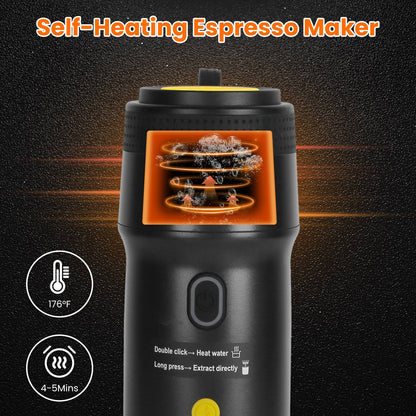 Portable Espresso Coffee Maker – Brew Anywhere, Anytime