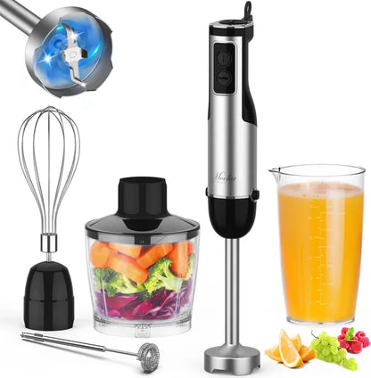 1100W 5-in-1 Immersion Hand Blender Set