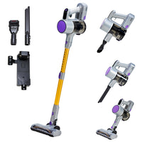 Cordless 3-in-1 Smart Vacuum Cleaner – Purple Yellow Edition