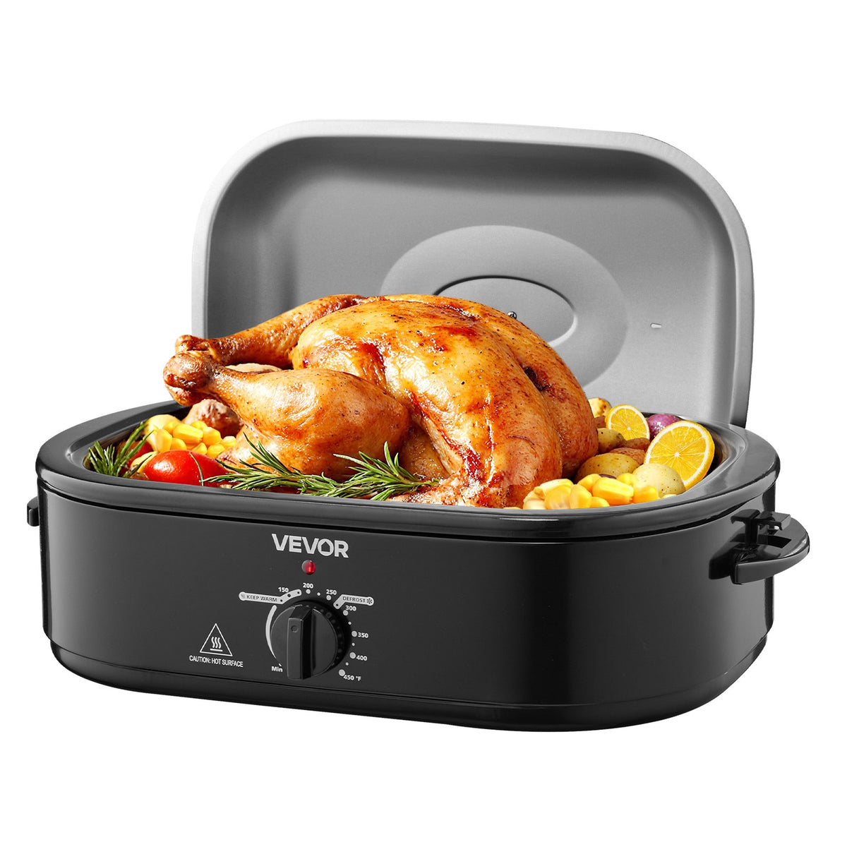 VEVOR 18QT Electric Roaster Oven – Perfect for Large Meals
