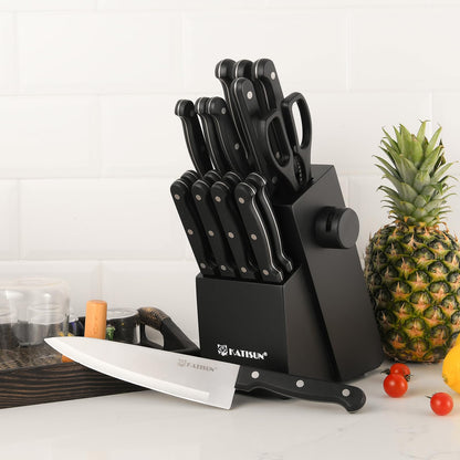 KATISUN 19-Piece Professional Kitchen Knife Set