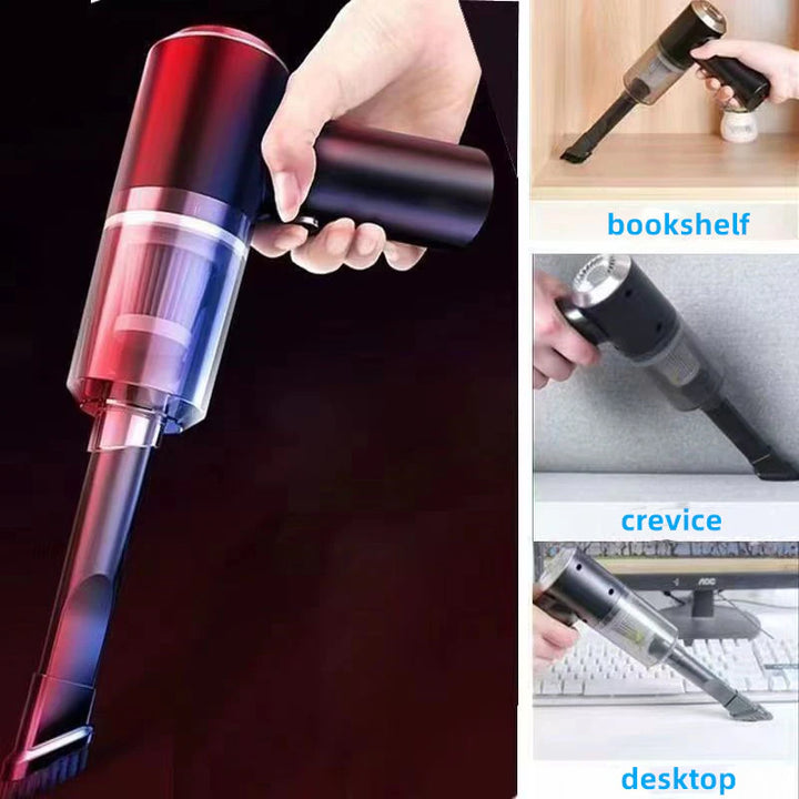 120W Cordless Handheld Vacuum Cleaner – Portable Mini Car & Home Cleaner (Wireless & Powerful Suction)