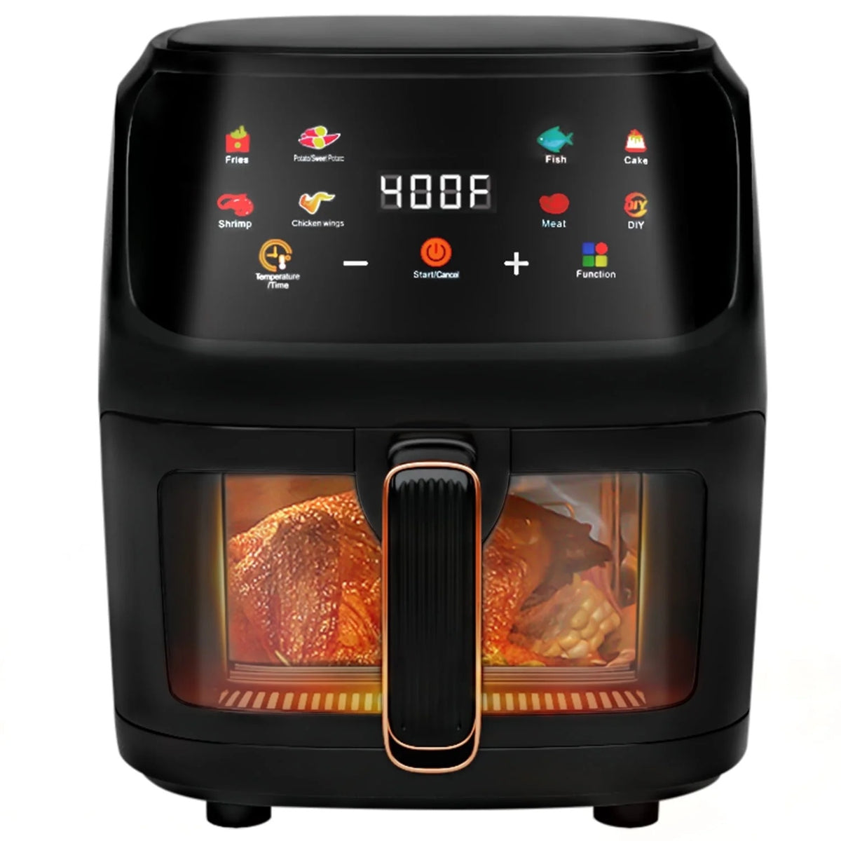 7.5QT Smart Air Fryer with Viewing Window