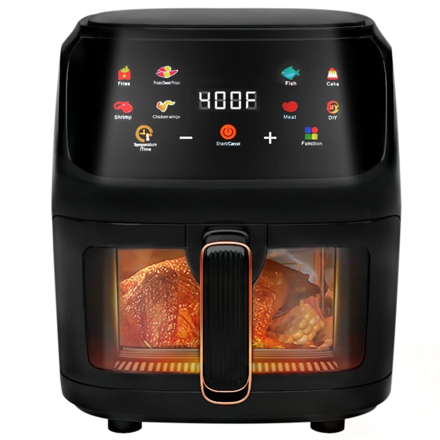 7.5QT Smart Air Fryer with Viewing Window