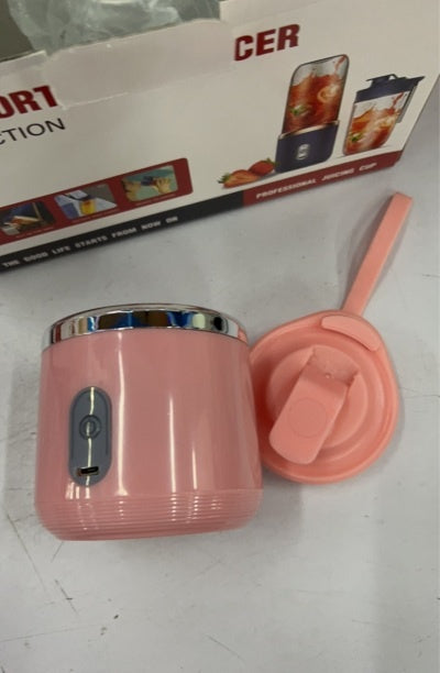 Portable Blender Juicer – USB Rechargeable Smoothie Maker (700ml High-Power Travel Blender)