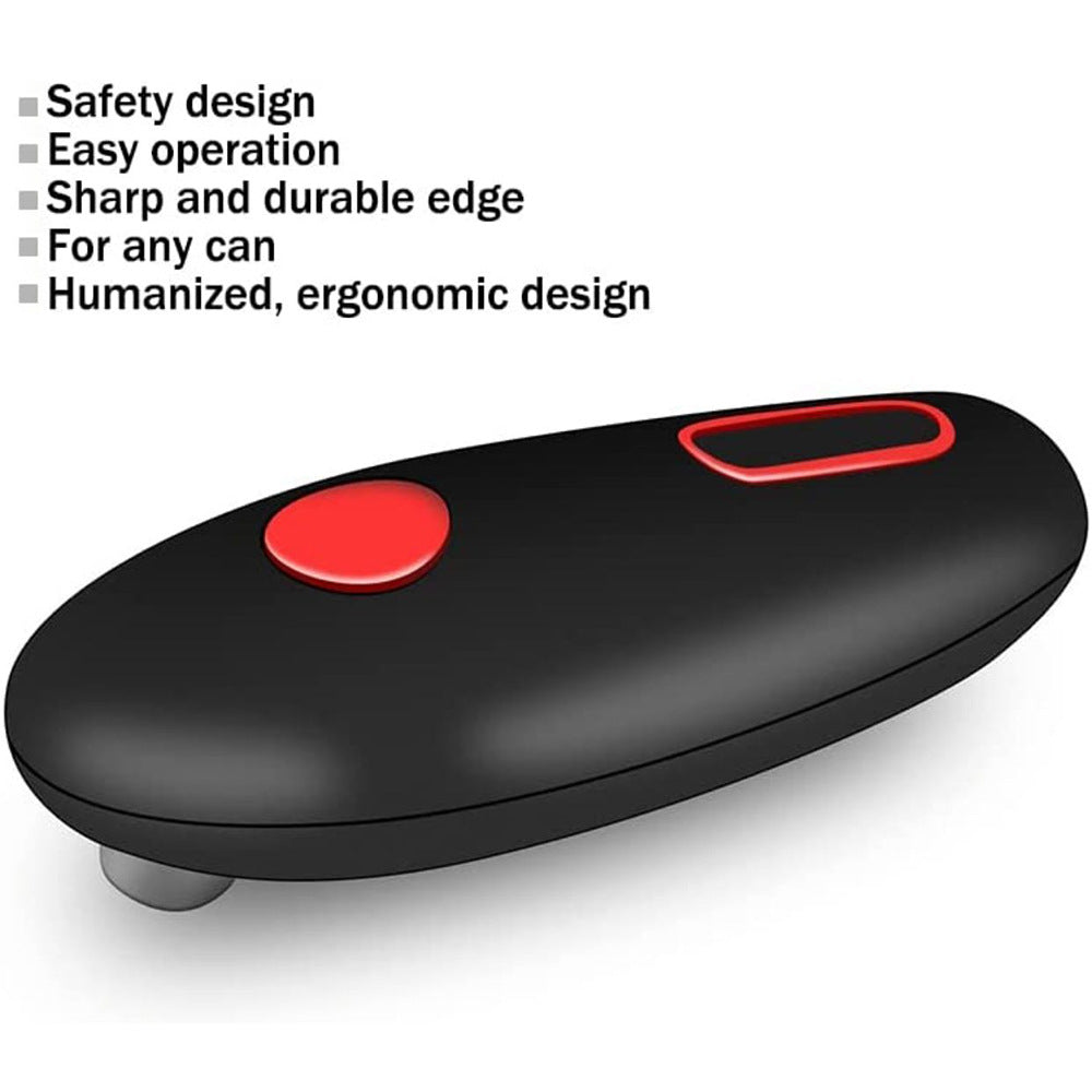 Electric Can Opener – Hands-Free Automatic Smooth Edge Opener (Battery Powered)