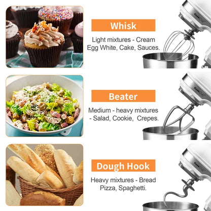Geek Chef 4.8QT Electric Stand Mixer