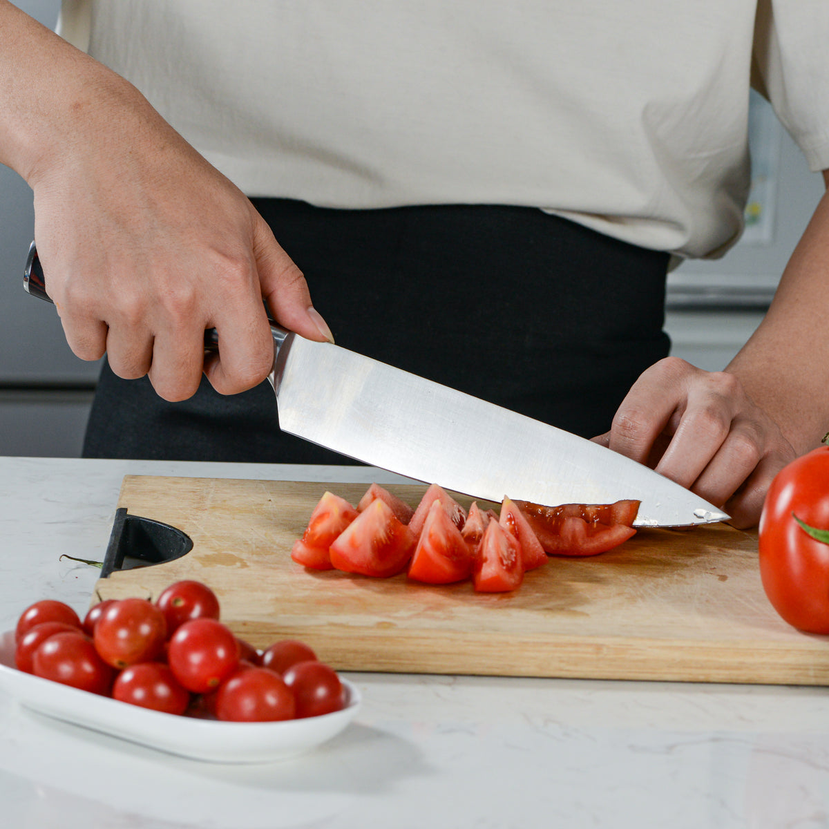 8” High Carbon Japanese Chef Knife (Rosewood Handle)