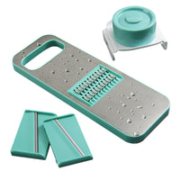 5-Piece Vegetable Grater & Slicer Set – Multi-Function Kitchen Tool with Stainless Steel Blades