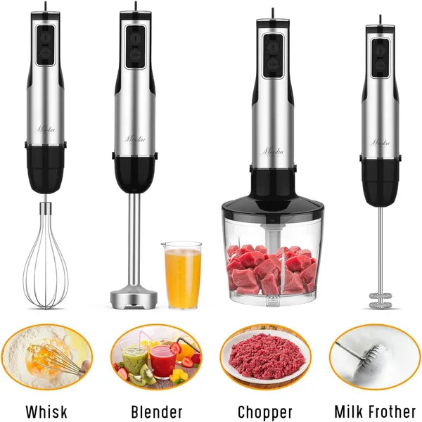 1100W 5-in-1 Immersion Hand Blender Set