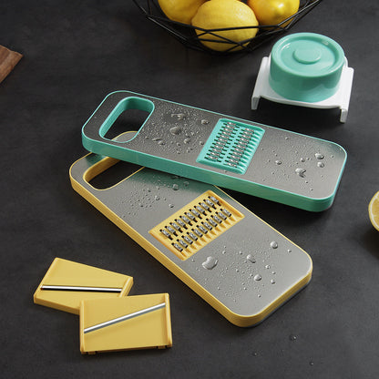 5-Piece Vegetable Grater & Slicer Set – Multi-Function Kitchen Tool with Stainless Steel Blades