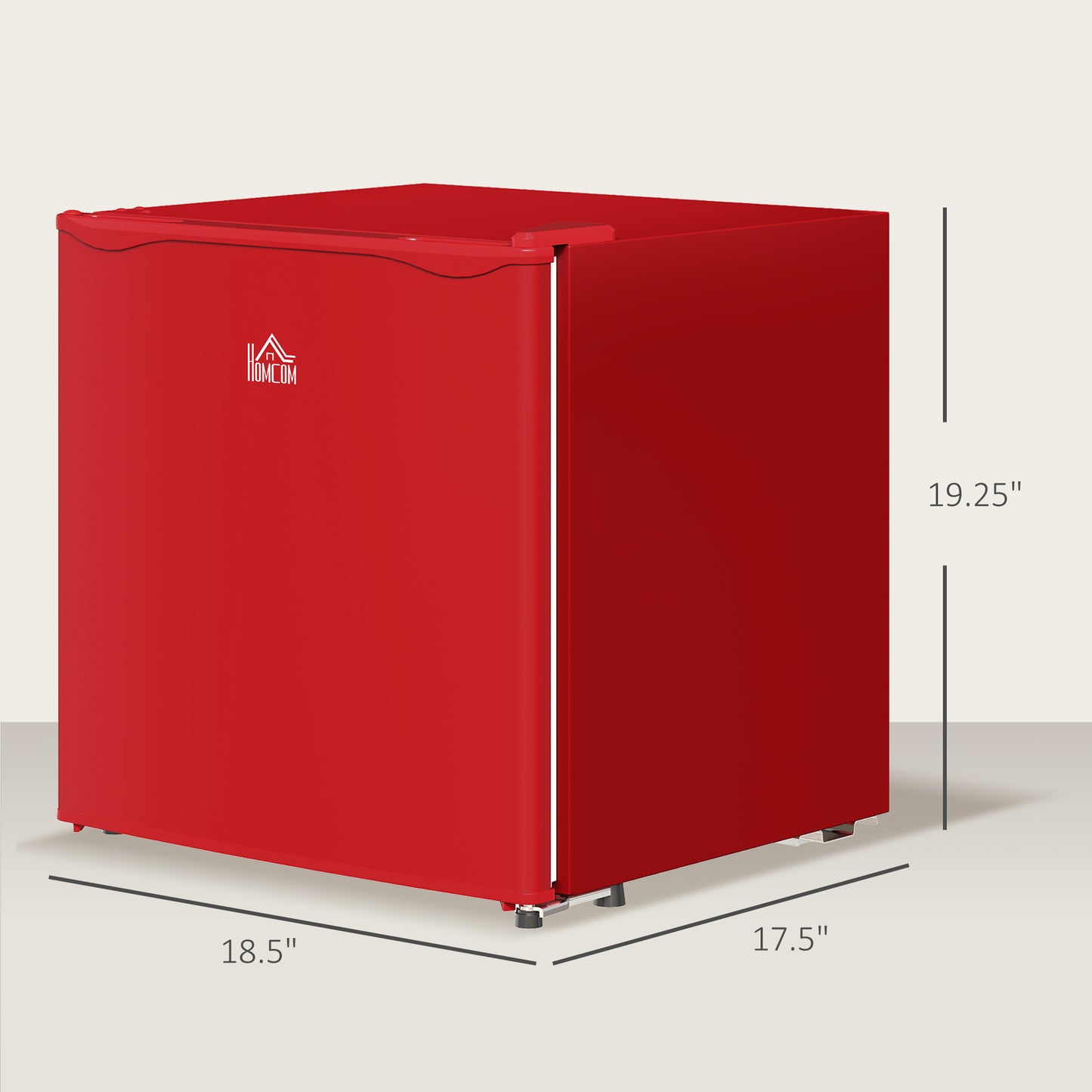 1.1 Cu. Ft Compact Mini Freezer (Red)