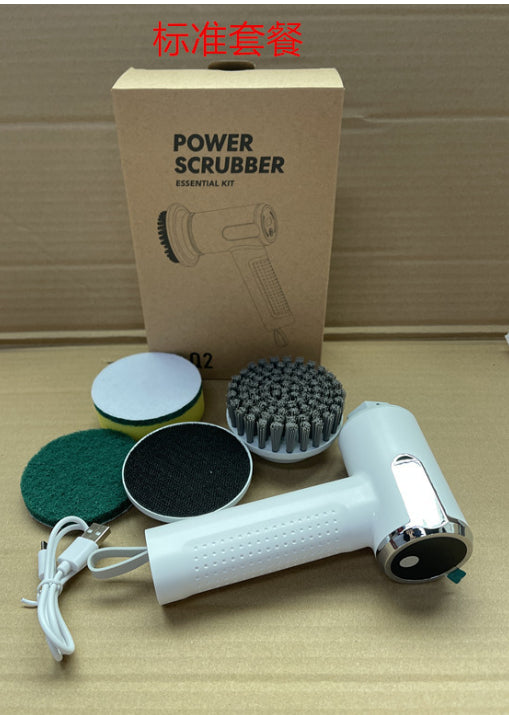 Wireless Electric Cleaning Brush – Cordless Power Scrubber (USB Type-C Rechargeable)