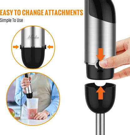 1100W 5-in-1 Immersion Hand Blender Set