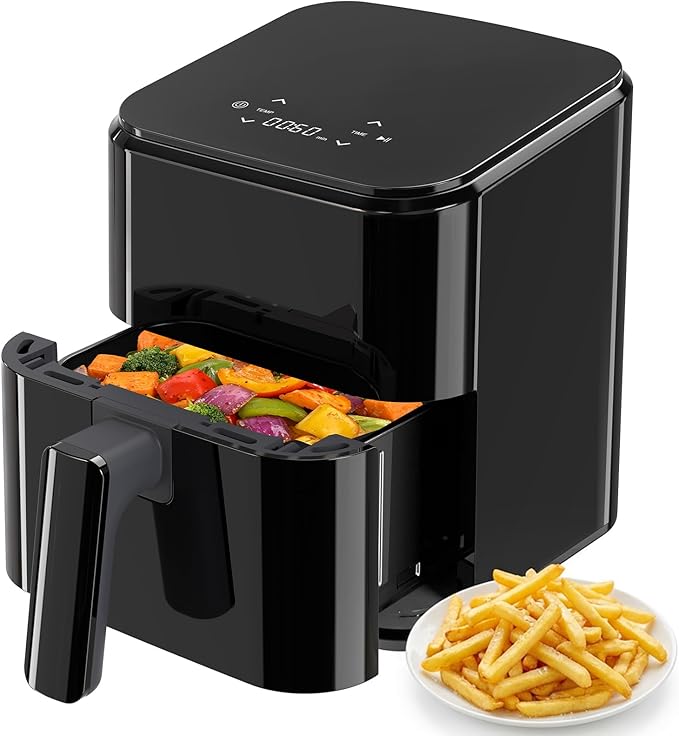 Mini 3QT Compact Air Fryer (800W)