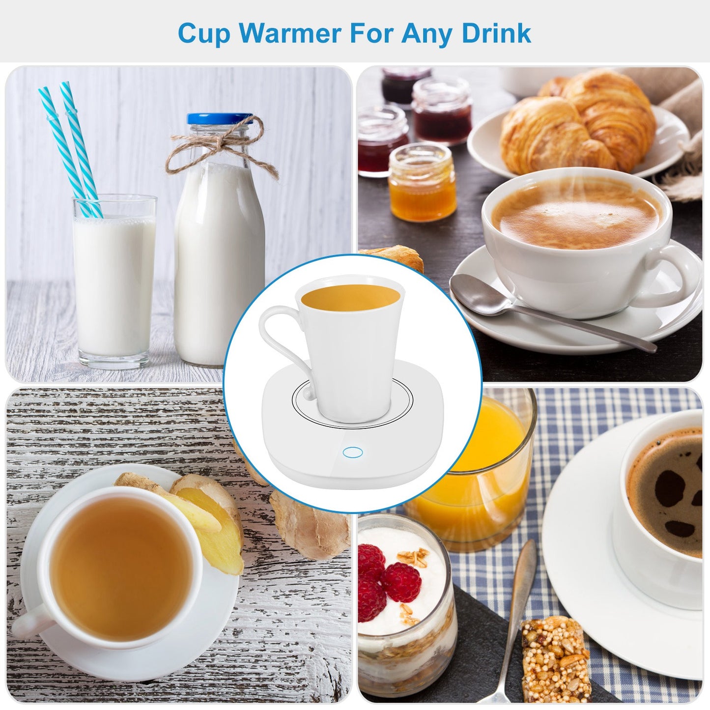 Intelligent Auto On/Off Mug Warmer