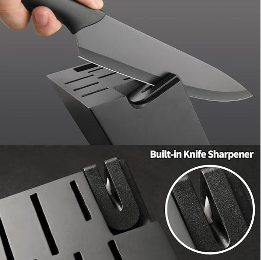 Premium 16-Piece Kitchen Knife Set with Cutting Board