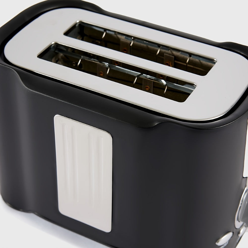 2-Slice Stainless Steel Toaster – Fast & Even Toasting