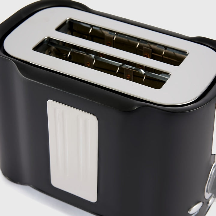 2-Slice Stainless Steel Toaster – Fast & Even Toasting